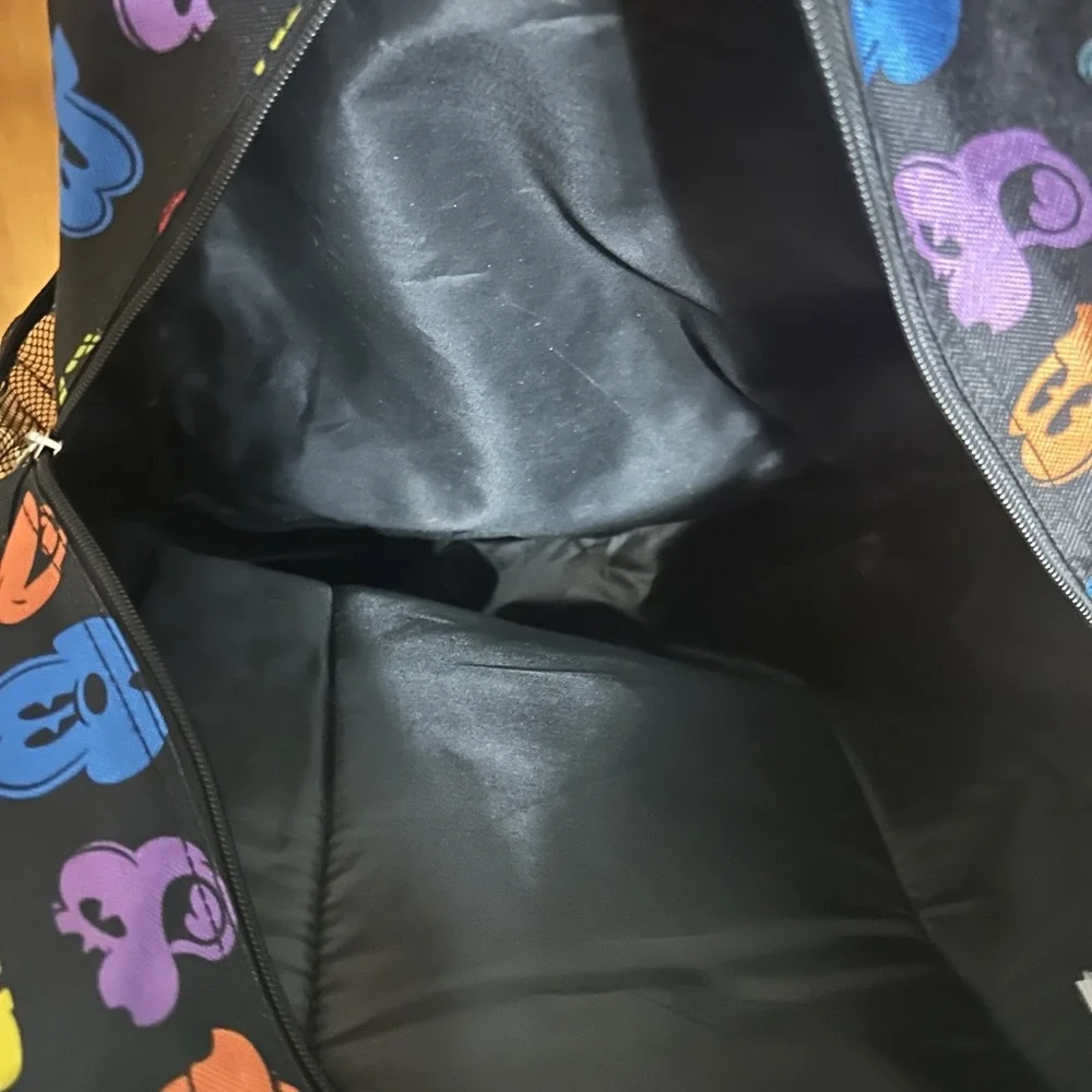 Walt Disney World Parks Large Backpack Colorful Mickey Mouse Silhouettes Rainbow
